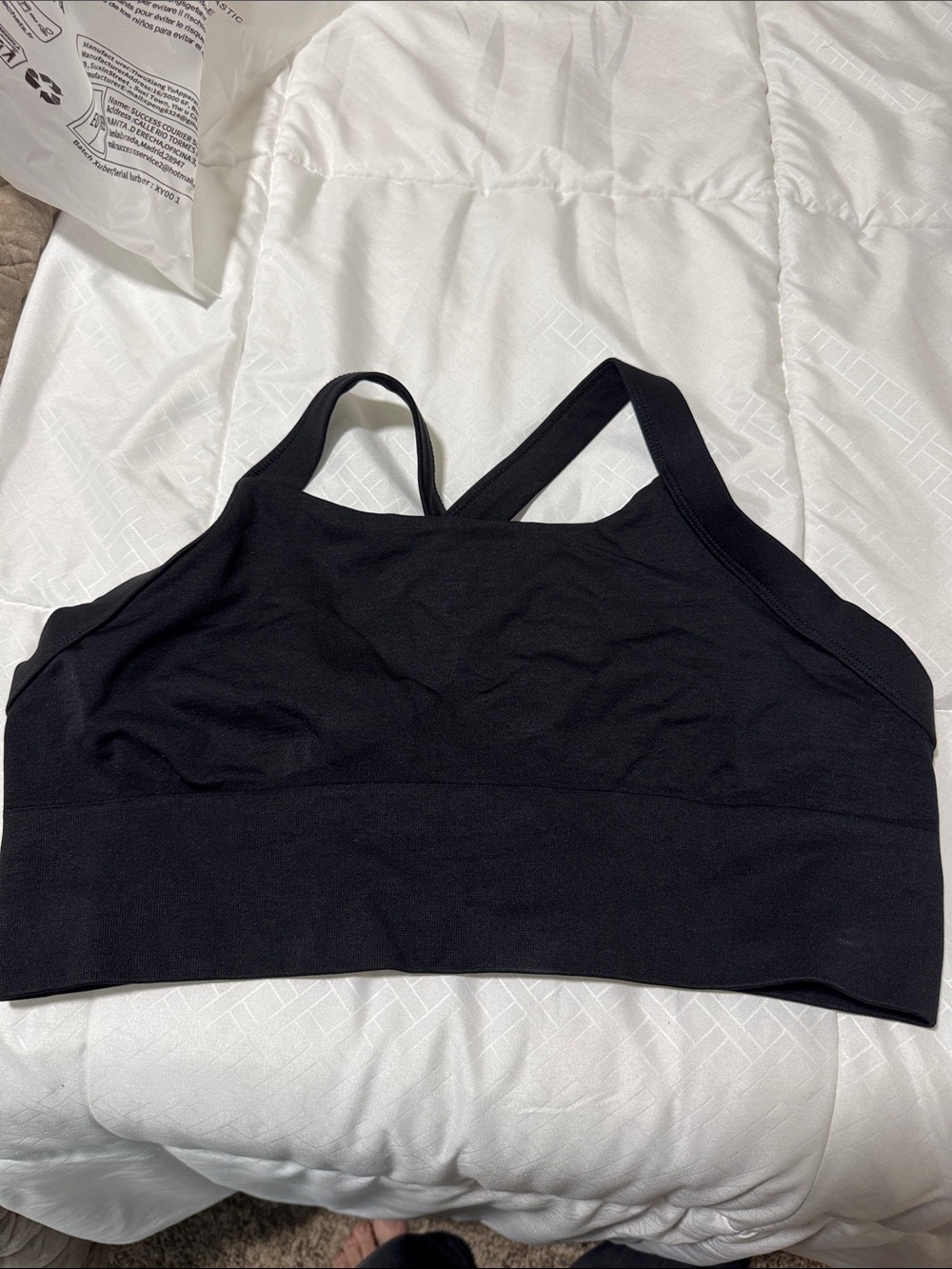 Black Women's Seamless Bralette - Comfortable Everyday Support